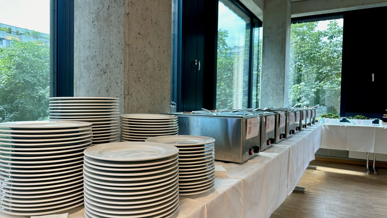 Warme Buffet-Station